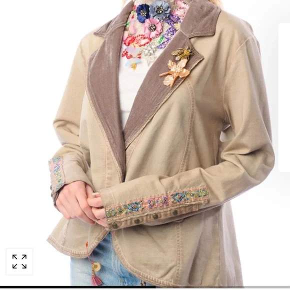 Aratta Silent Journey Colonel Jacket/Blazeer NWT - Picture 2 of 16